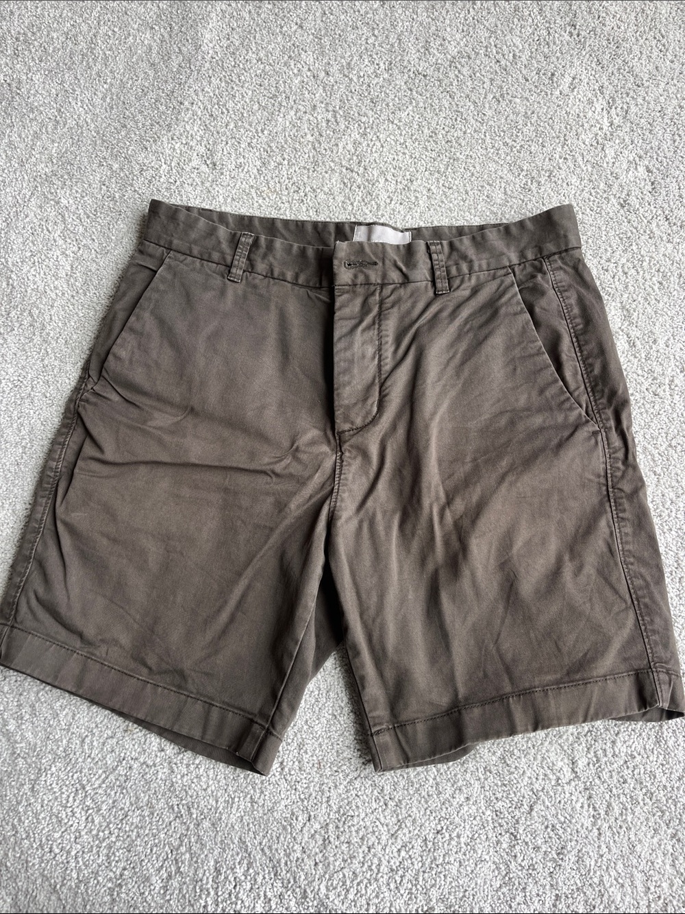 Everlane Men's Flat Front Chino Shorts - Brown